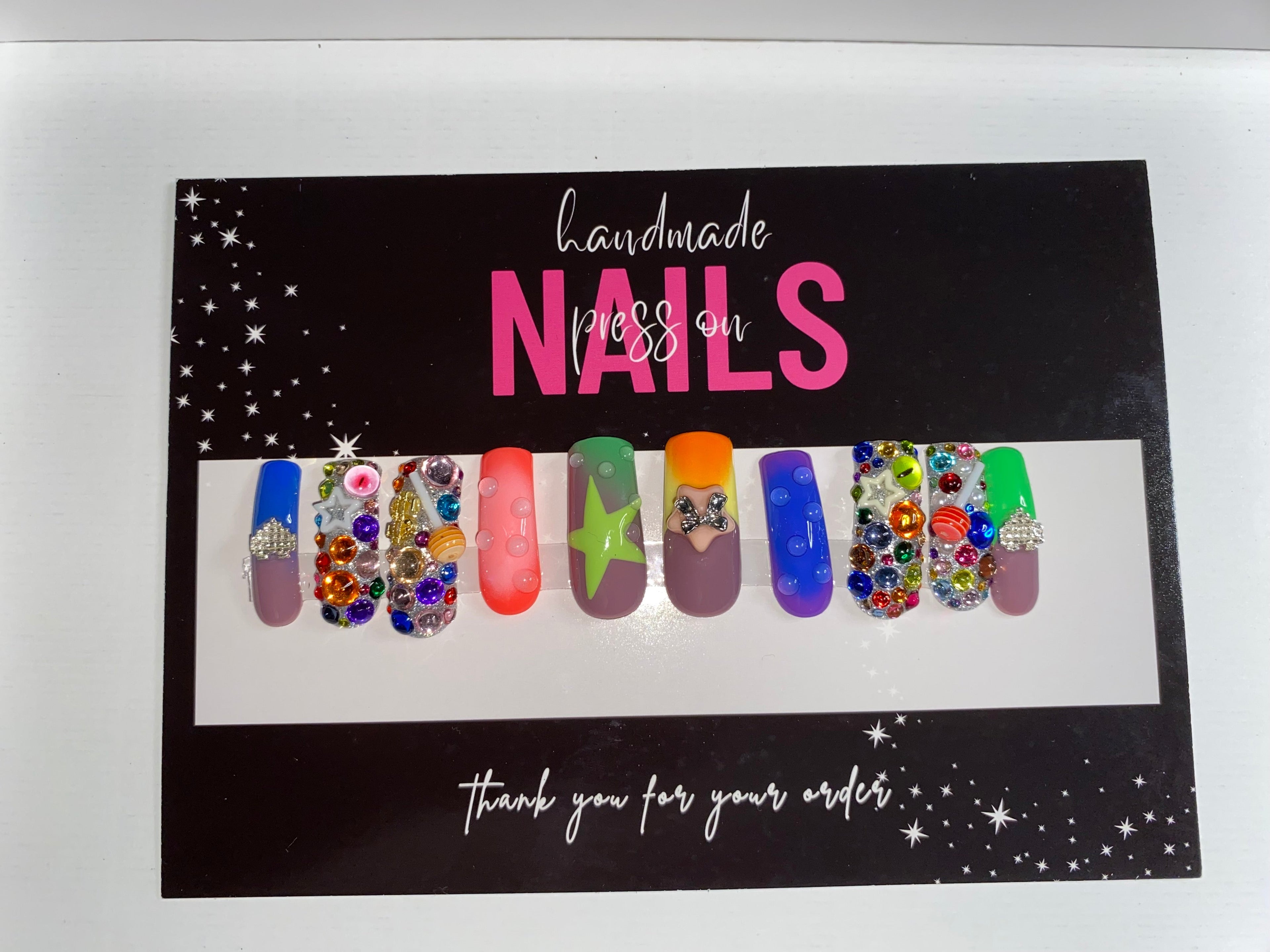 Press-On Curve Nails