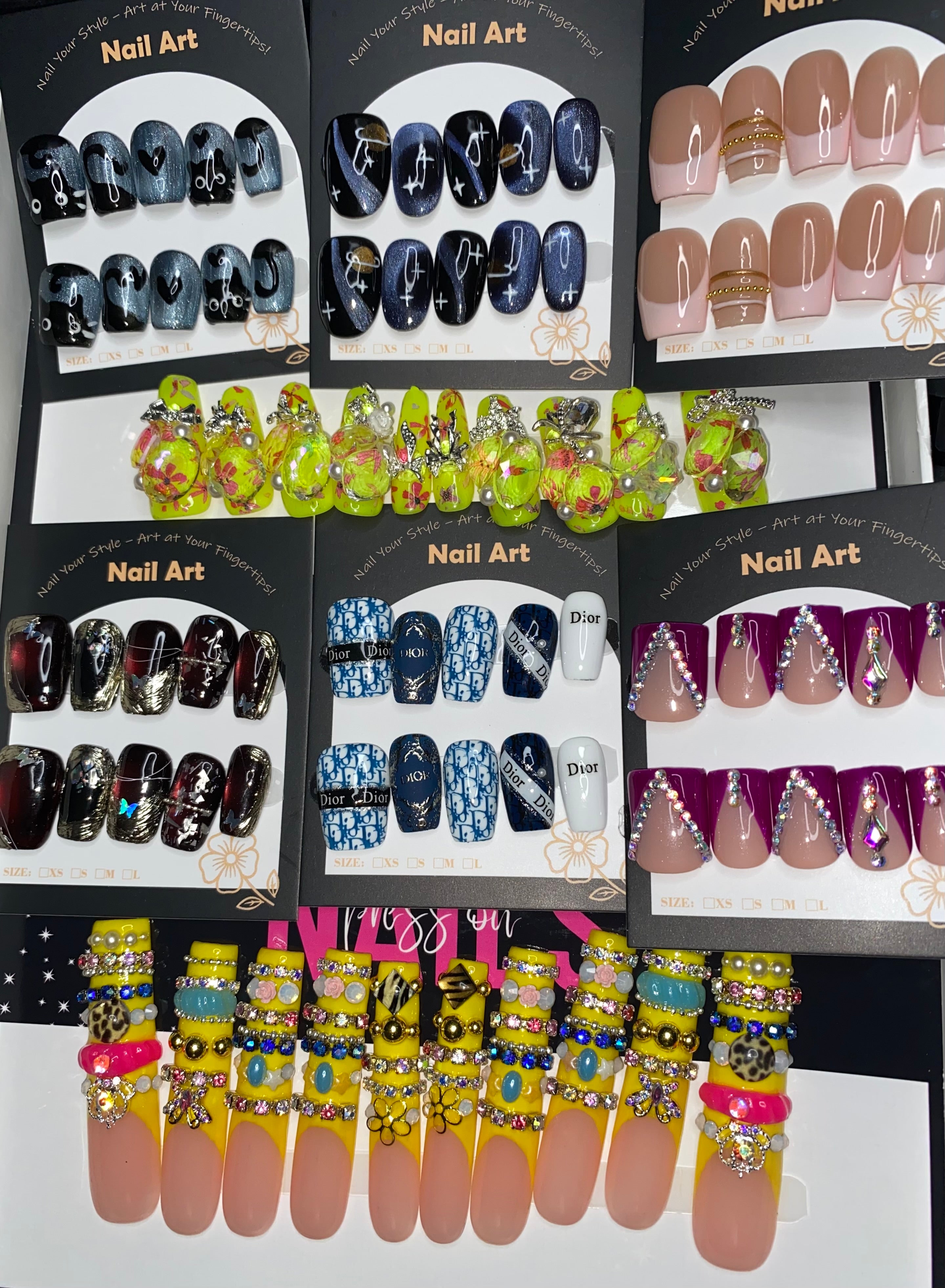 Press-On Nails (Large Size)