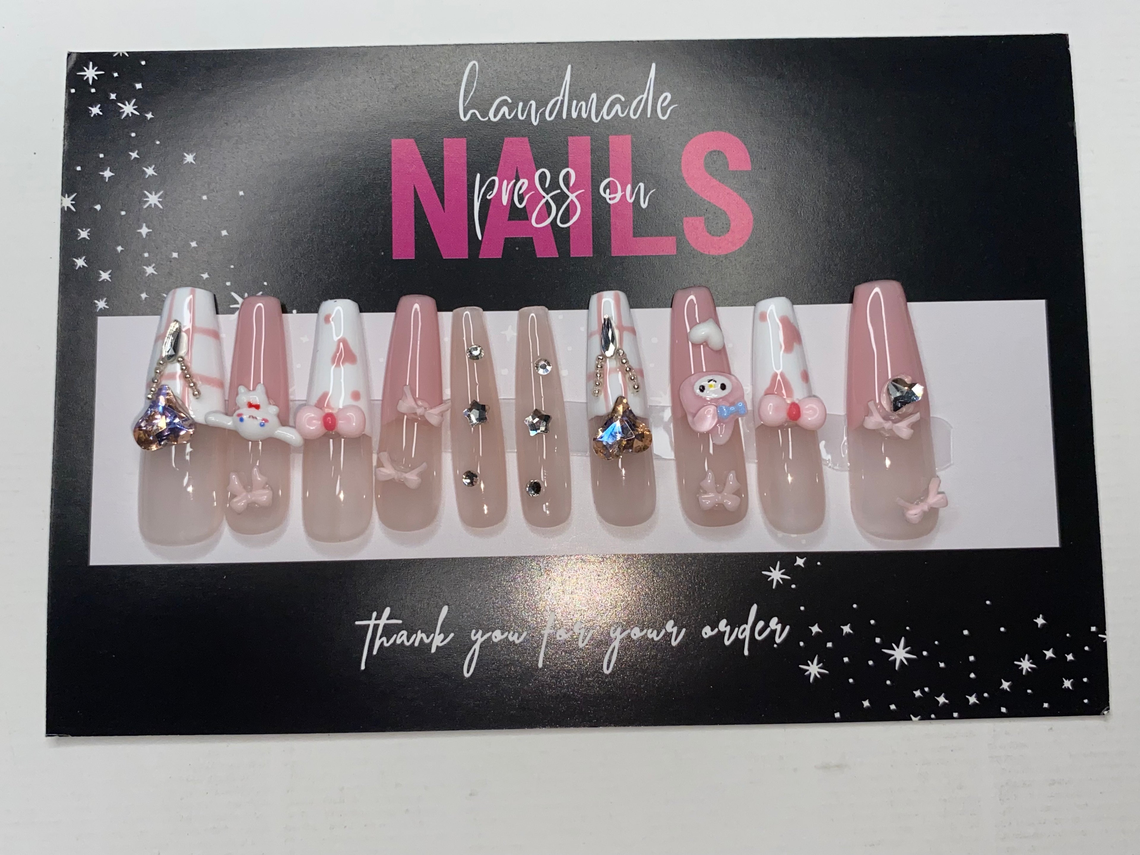 Press-On Clearance Nails (Medium)