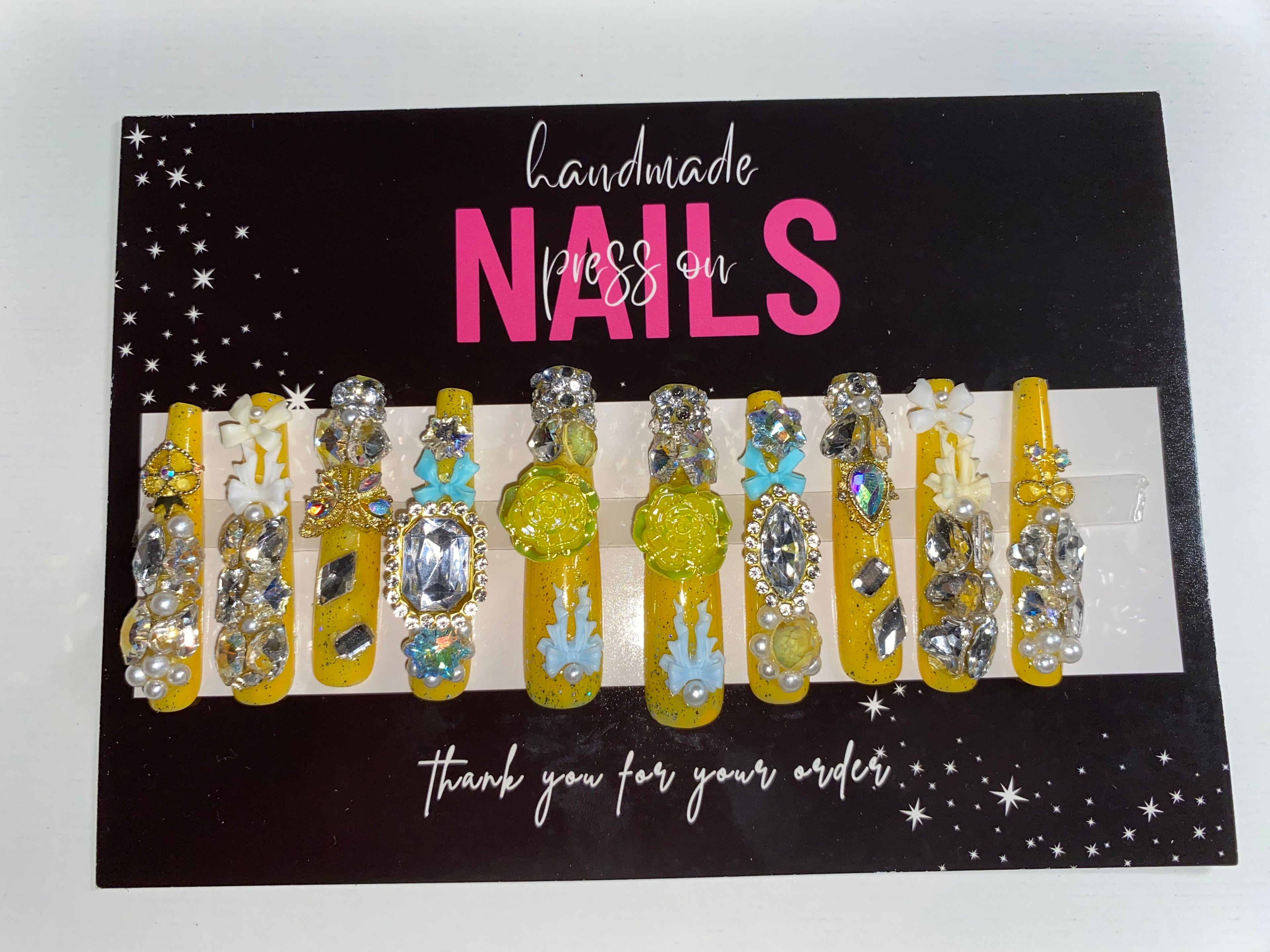 Press-On Junk Nails (Medium Size)