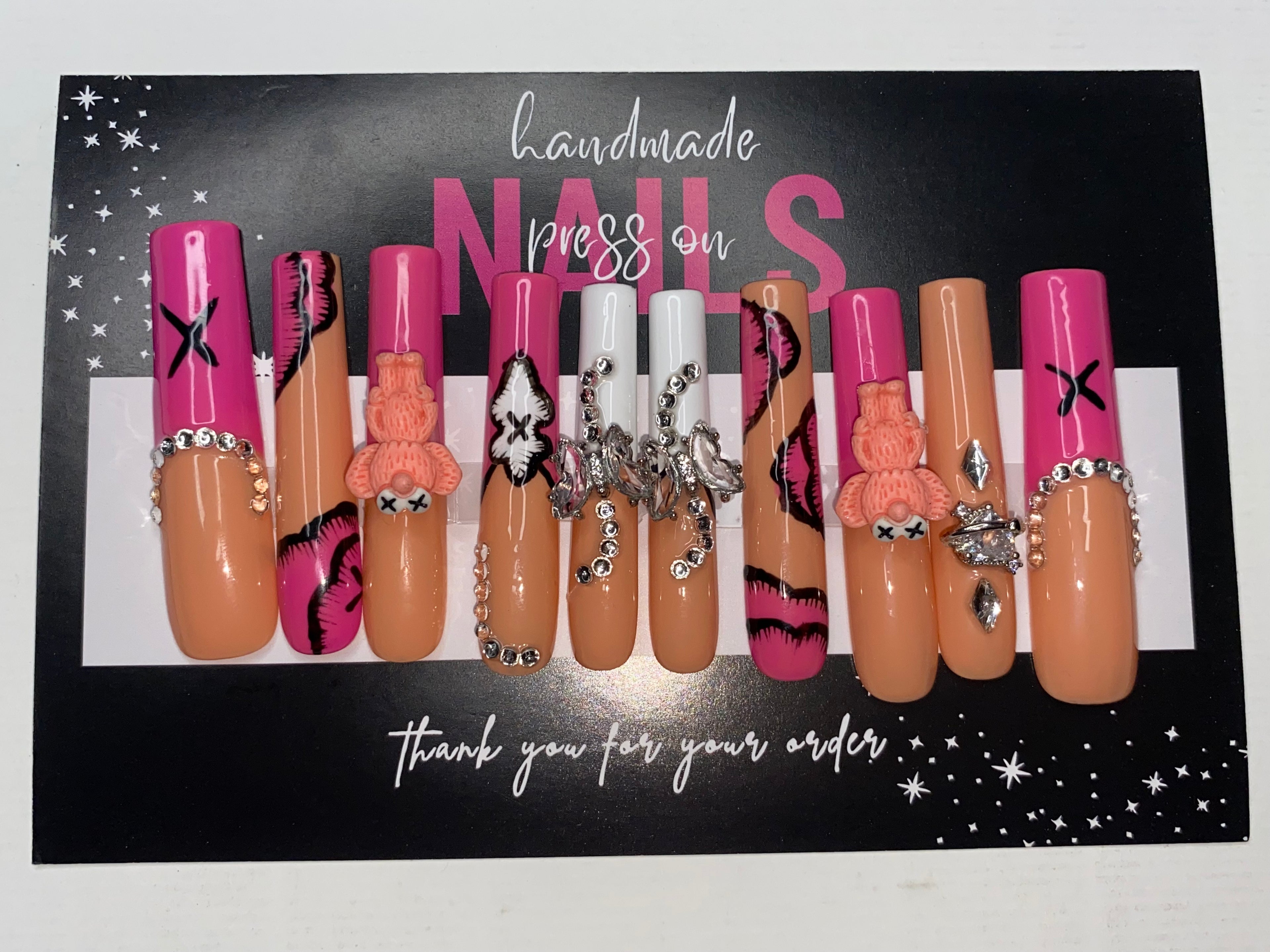 Anime/Cartoon Press-On Nails (Medium Size)