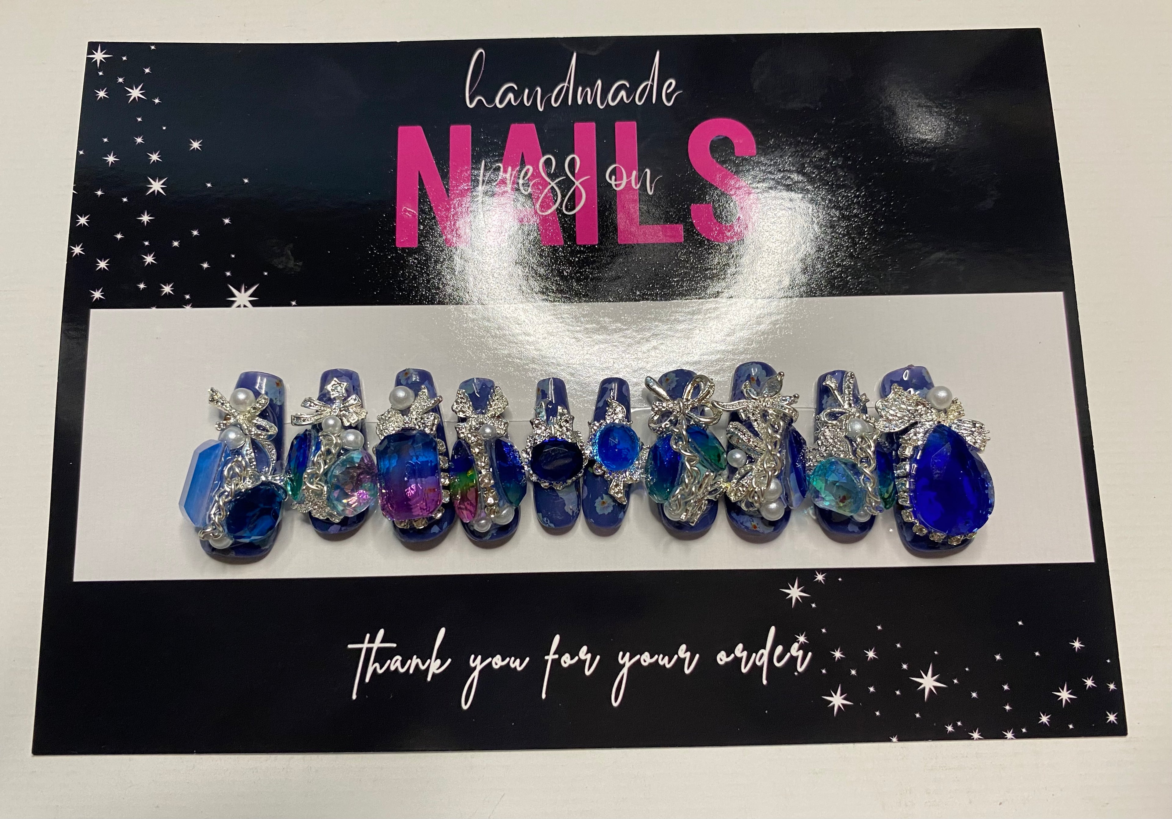 Size Large Press-On Nails (Large Size)