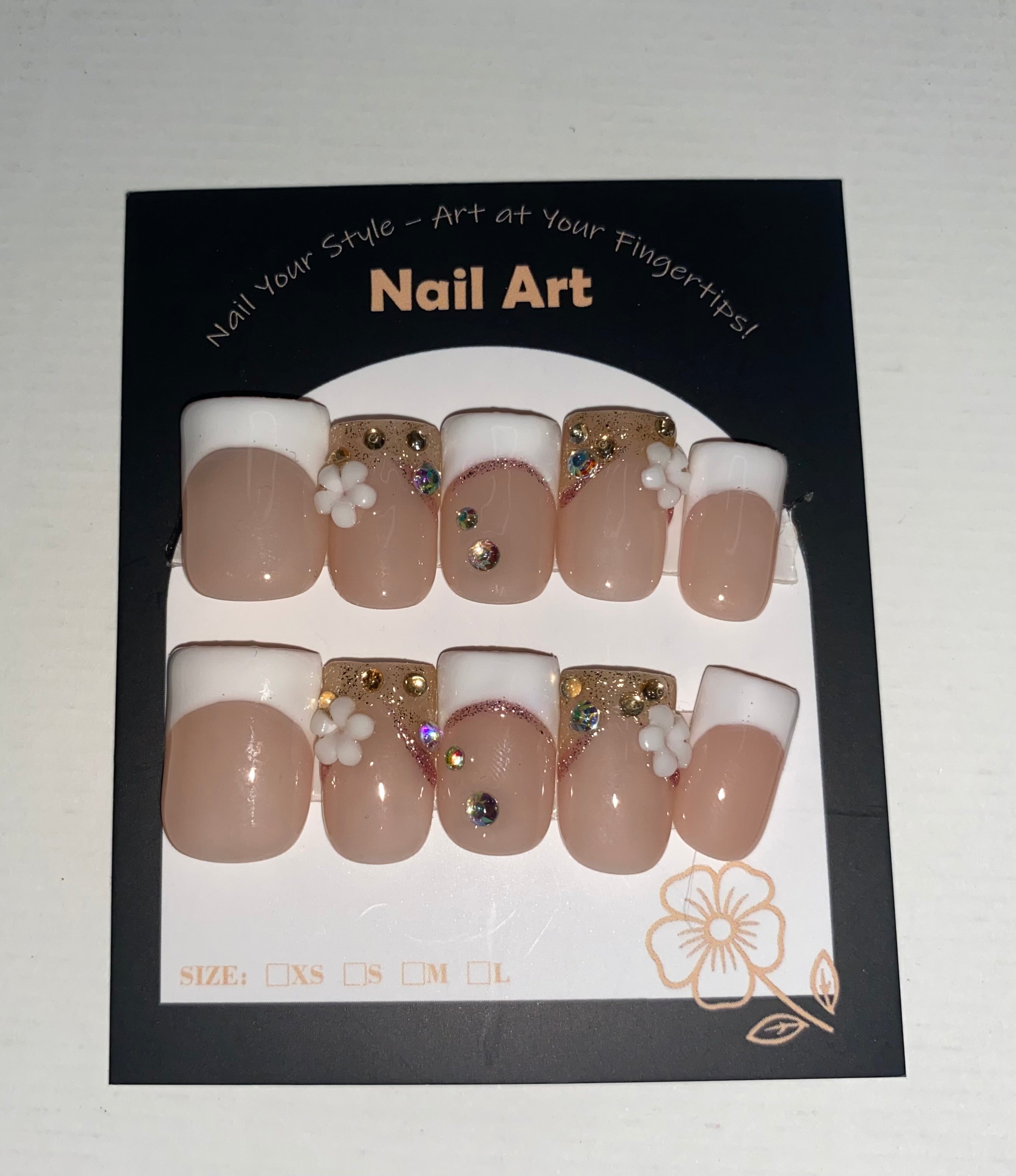 Short Press-On Nails (Medium Size)