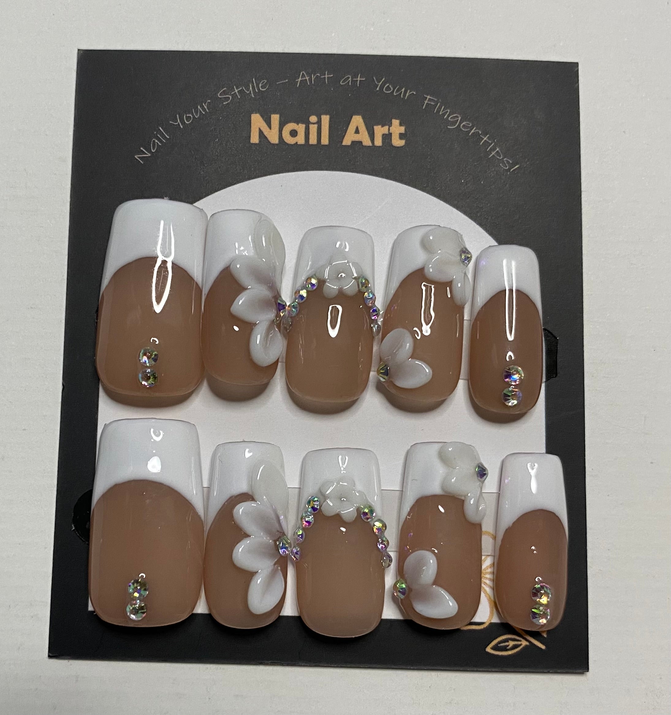 Size Large Press-On Nails (Large Size)