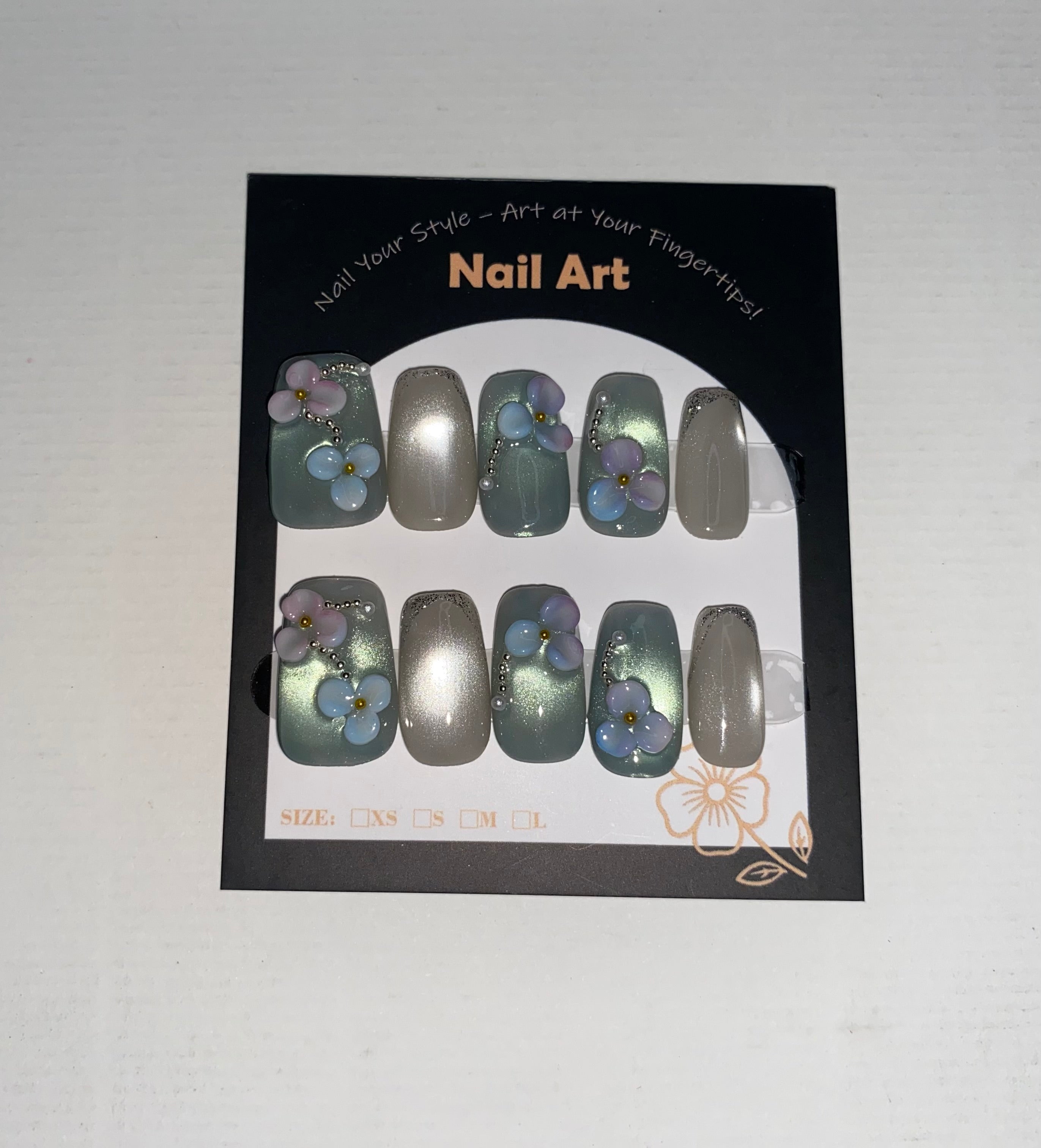 Short Press-On Nails (Medium Size)