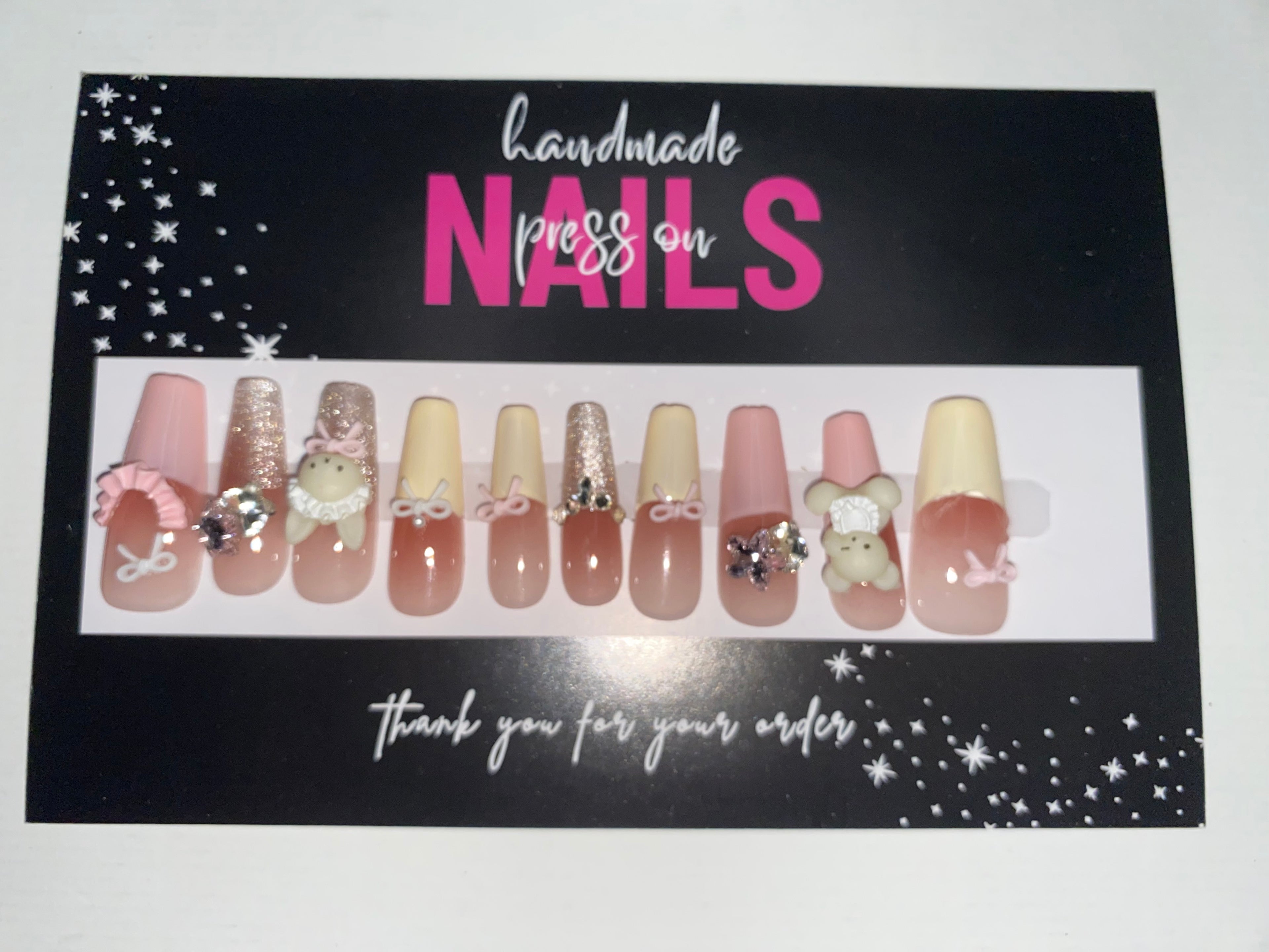 Clearance Press-On Nails (Medium Size)