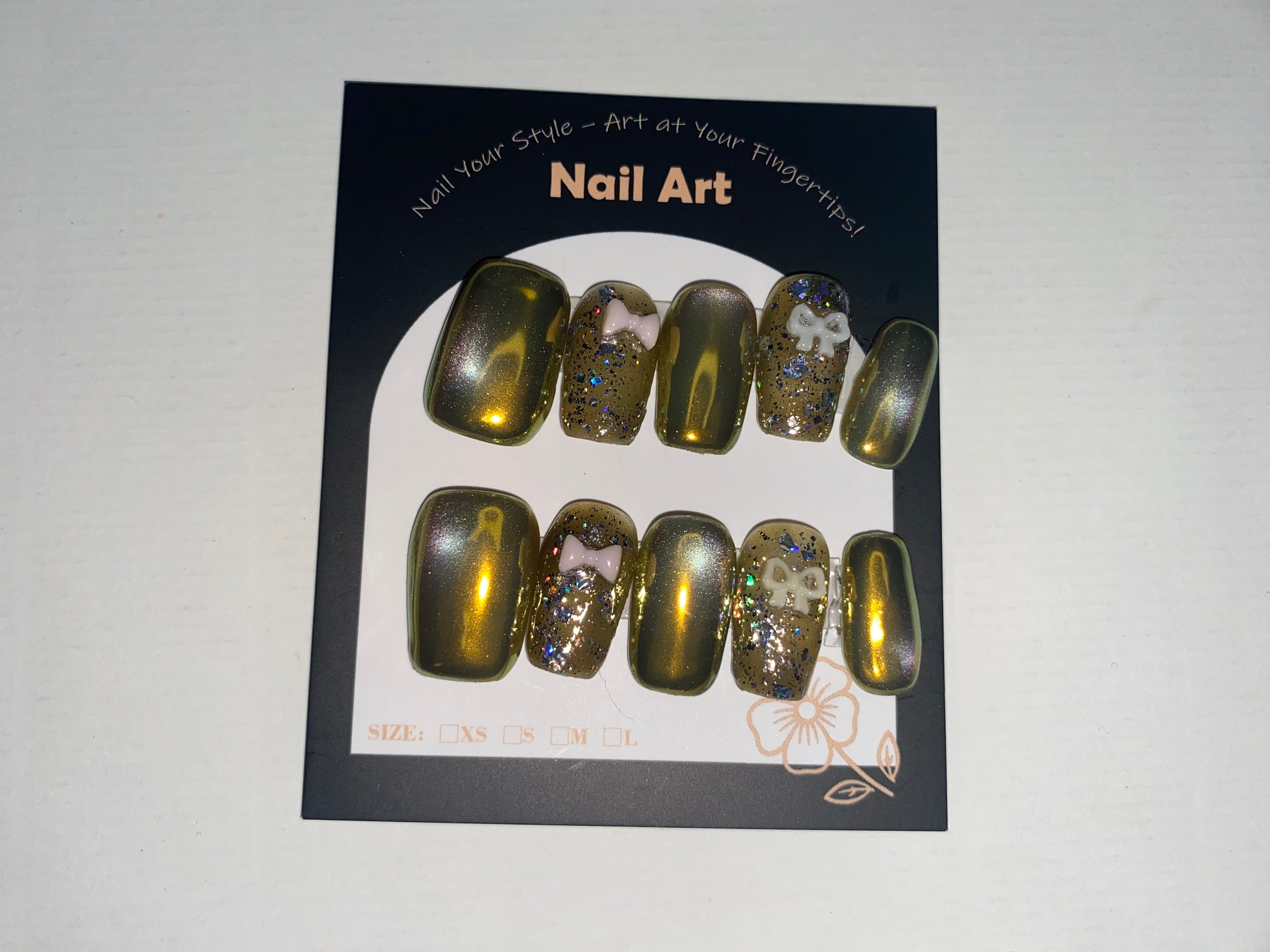 Short Press-On Nails (Medium Size)