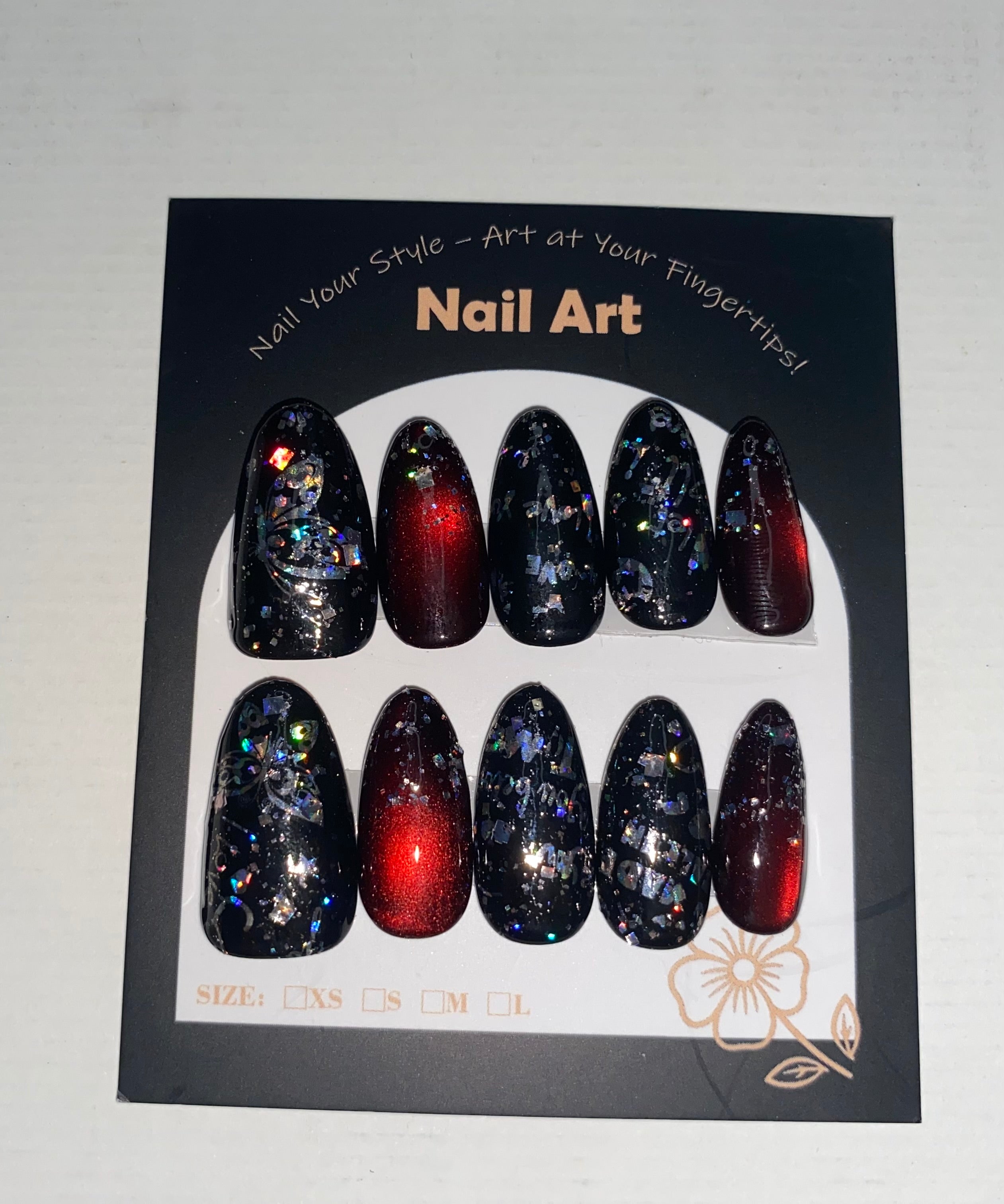 Short Press-On Nails (Medium Size)