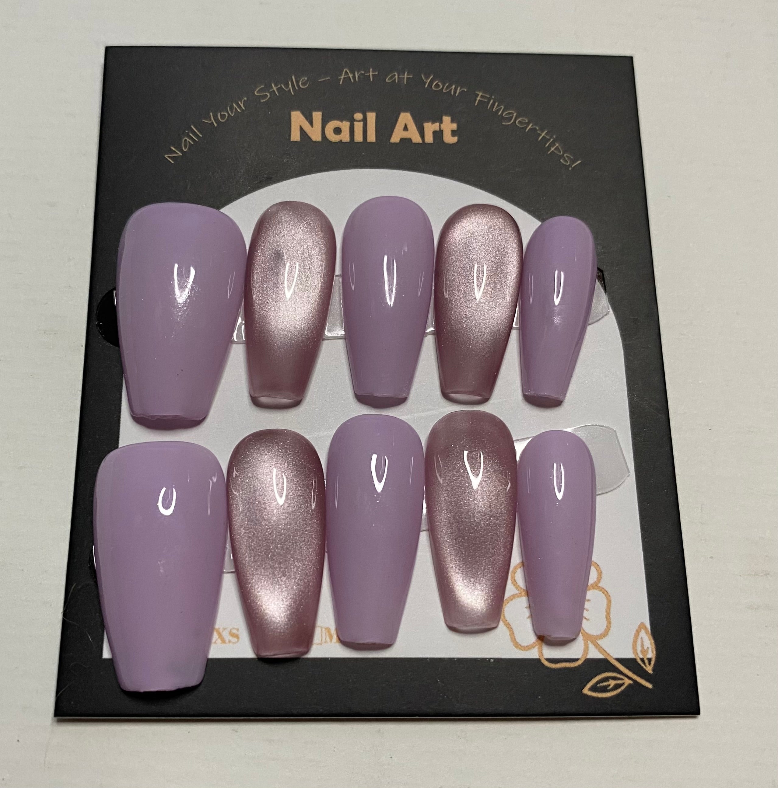 Size Large Press-On Nails (Large Size)