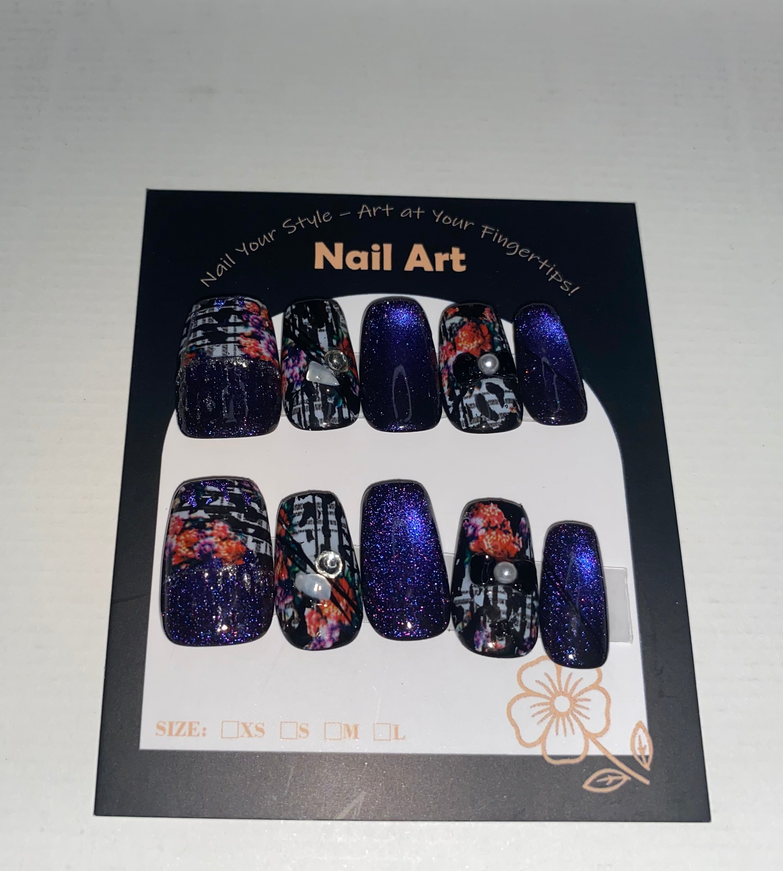Short Press-On Nails (Medium Size)