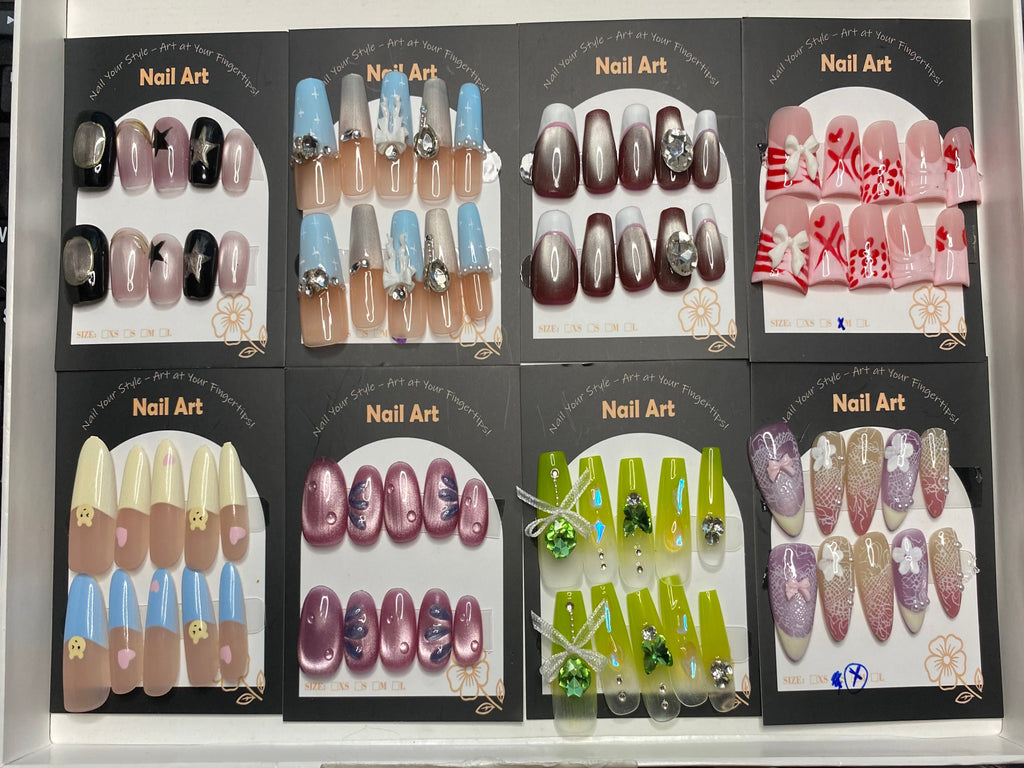 Clearance Press-On Nails (Medium Size)