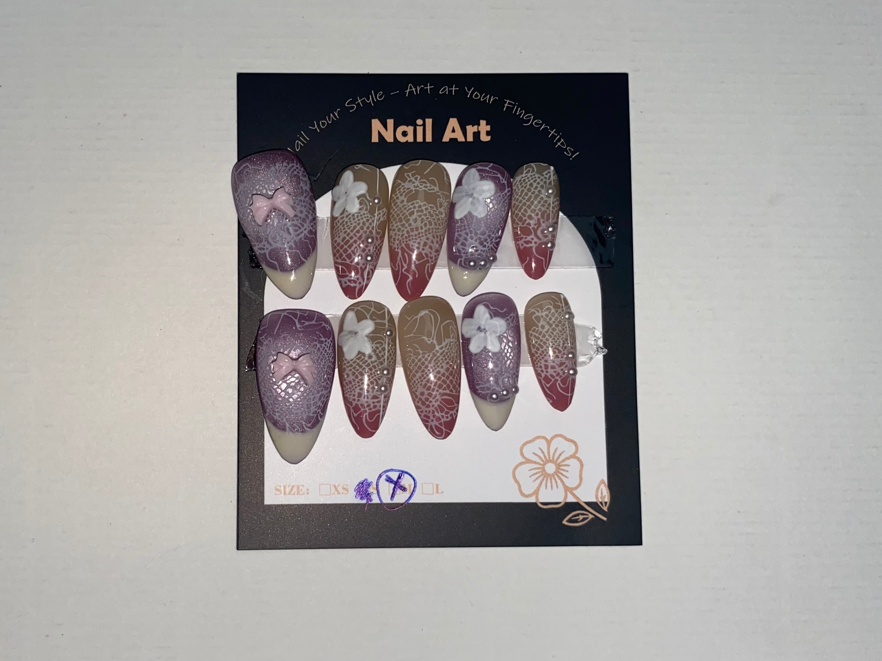 Clearance Press-On Nails (Medium Size)