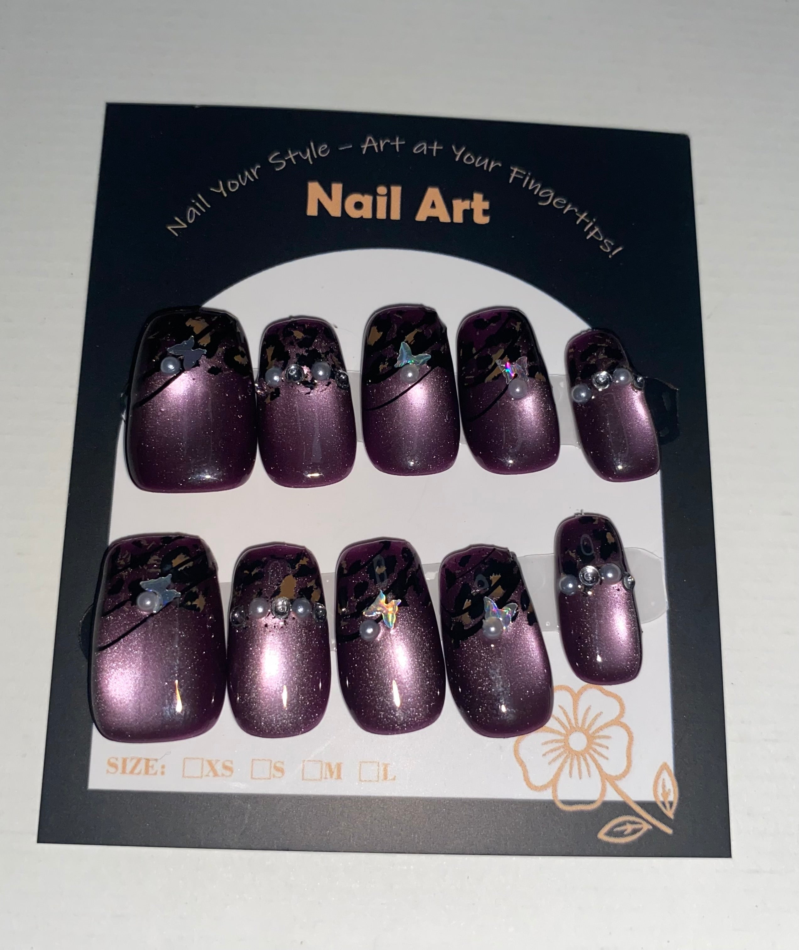 Short Press-On Nails (Medium Size)