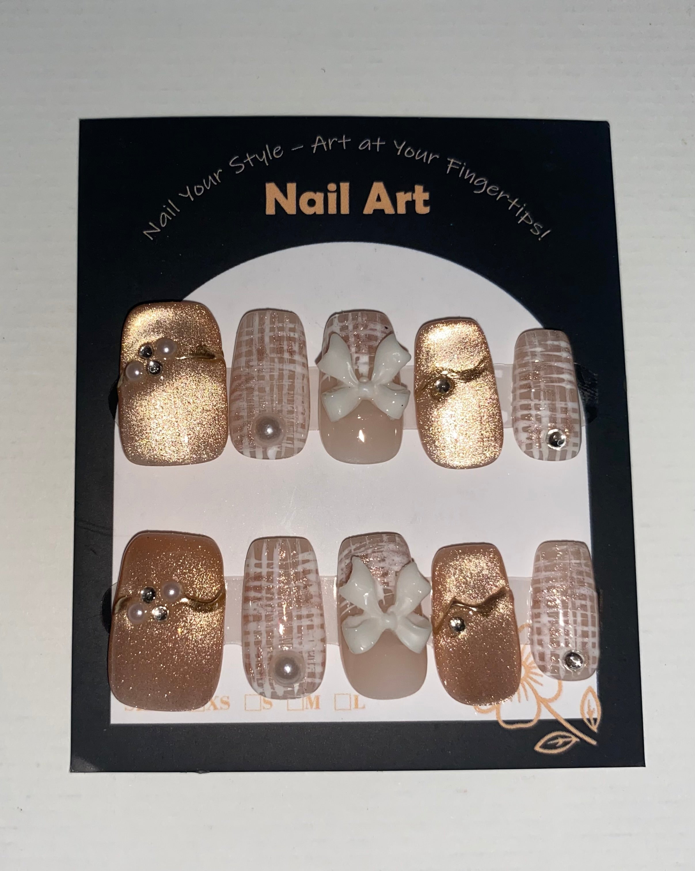 Short Press-On Nails (Medium Size)