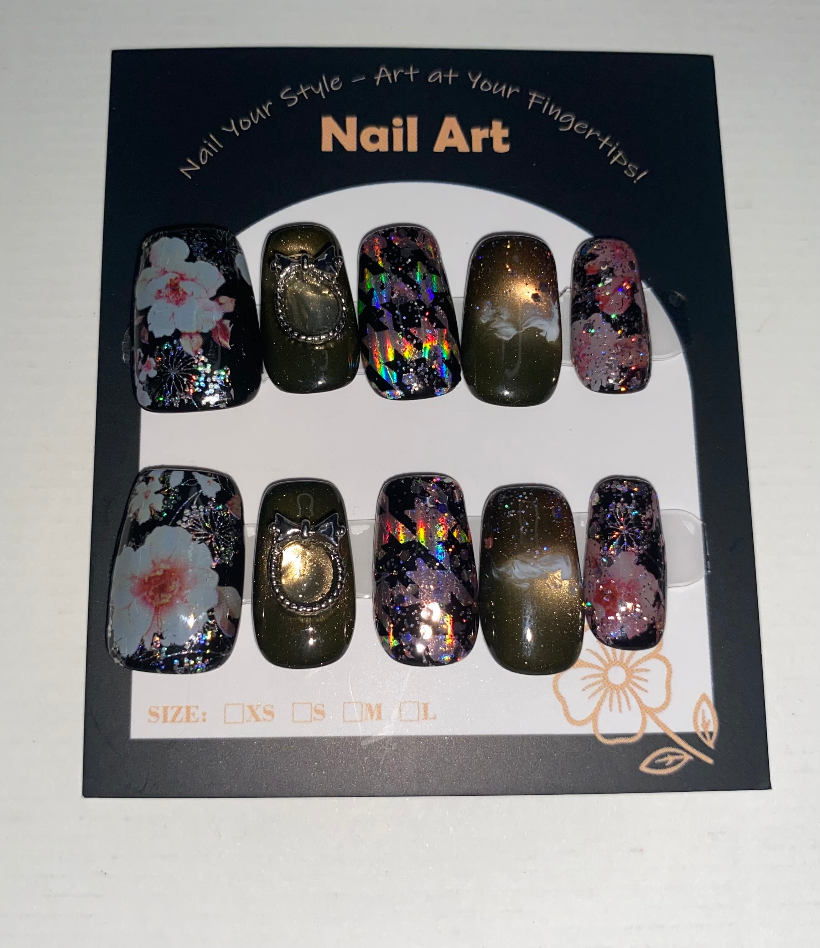Short Press-On Nails (Medium Size)