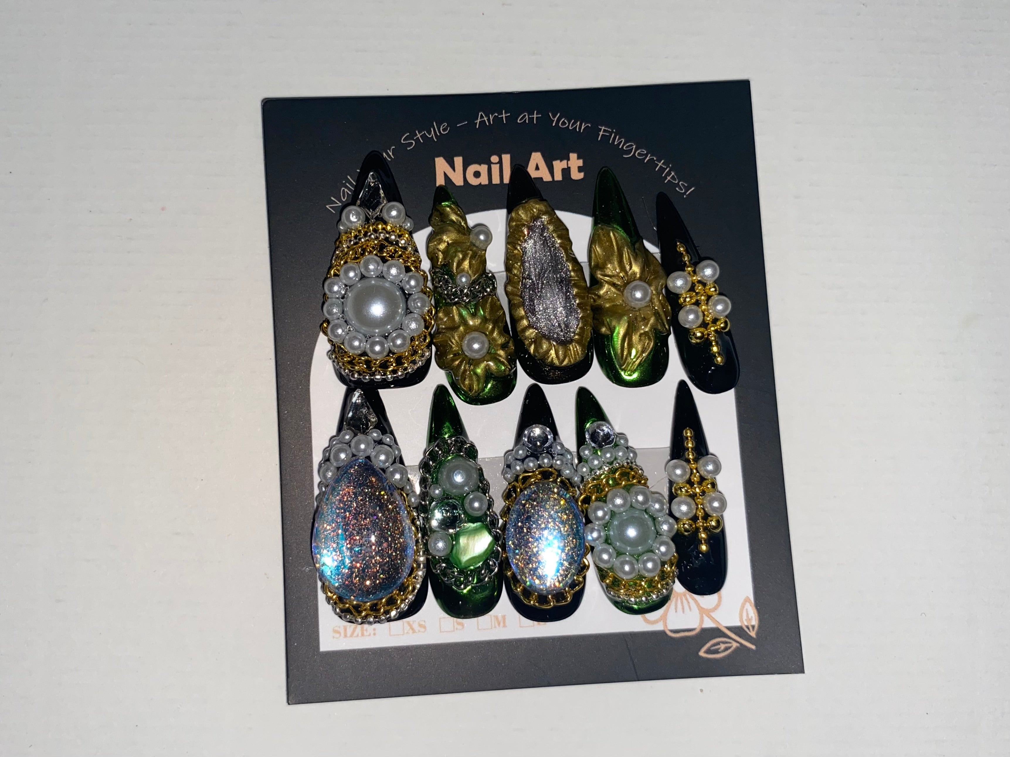 Short Press-On Nails (Medium Size)