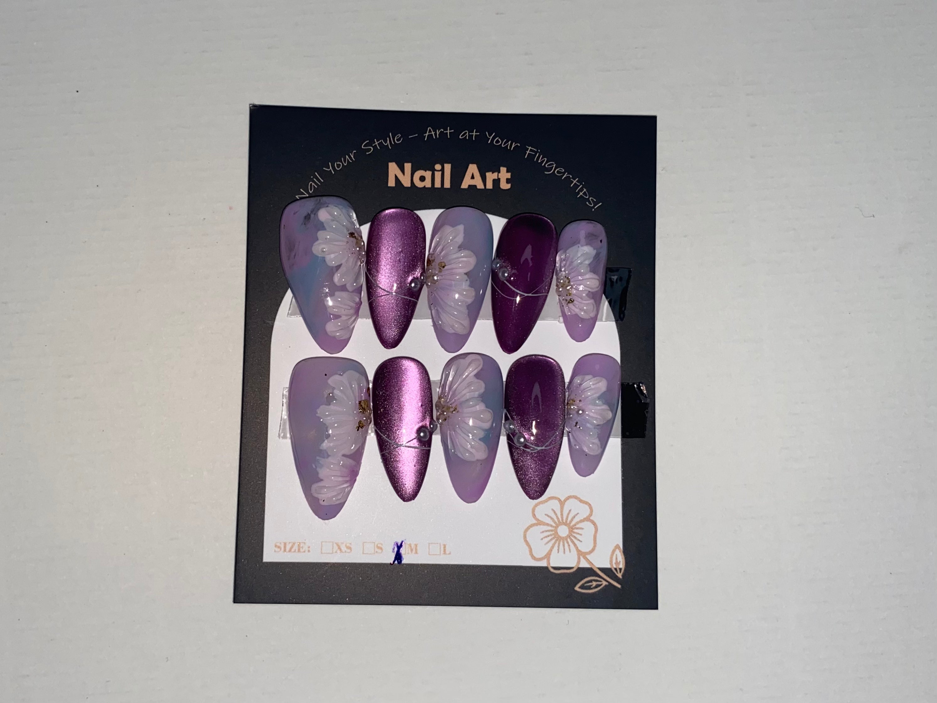 Short Press-On Nails (Medium Size)