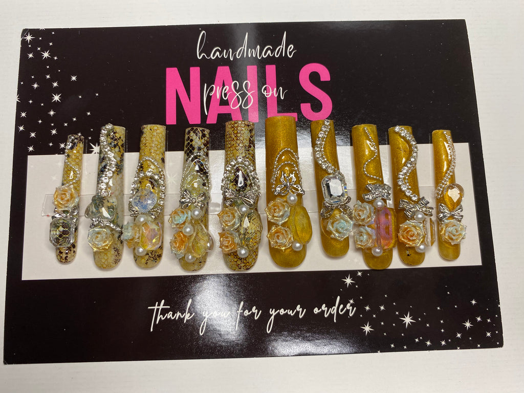 Long Press-On Nails (Medium Size)