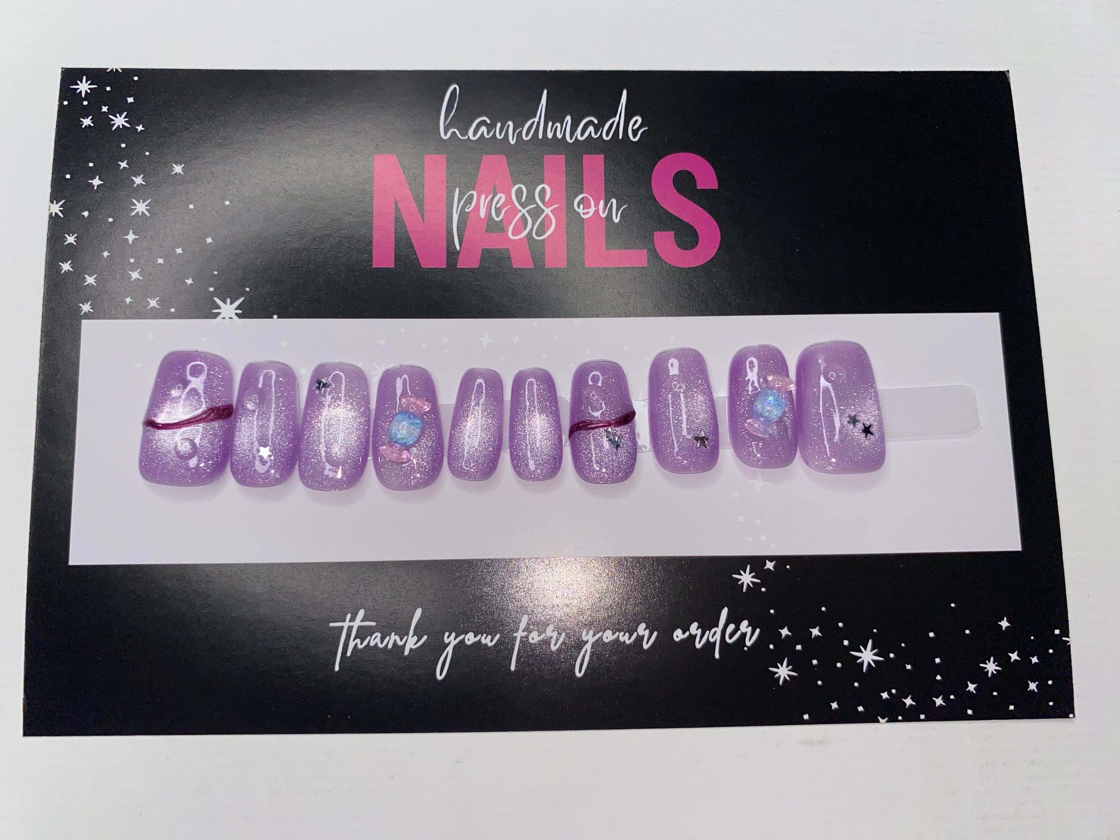 Short Press-On Nails (Medium Size)