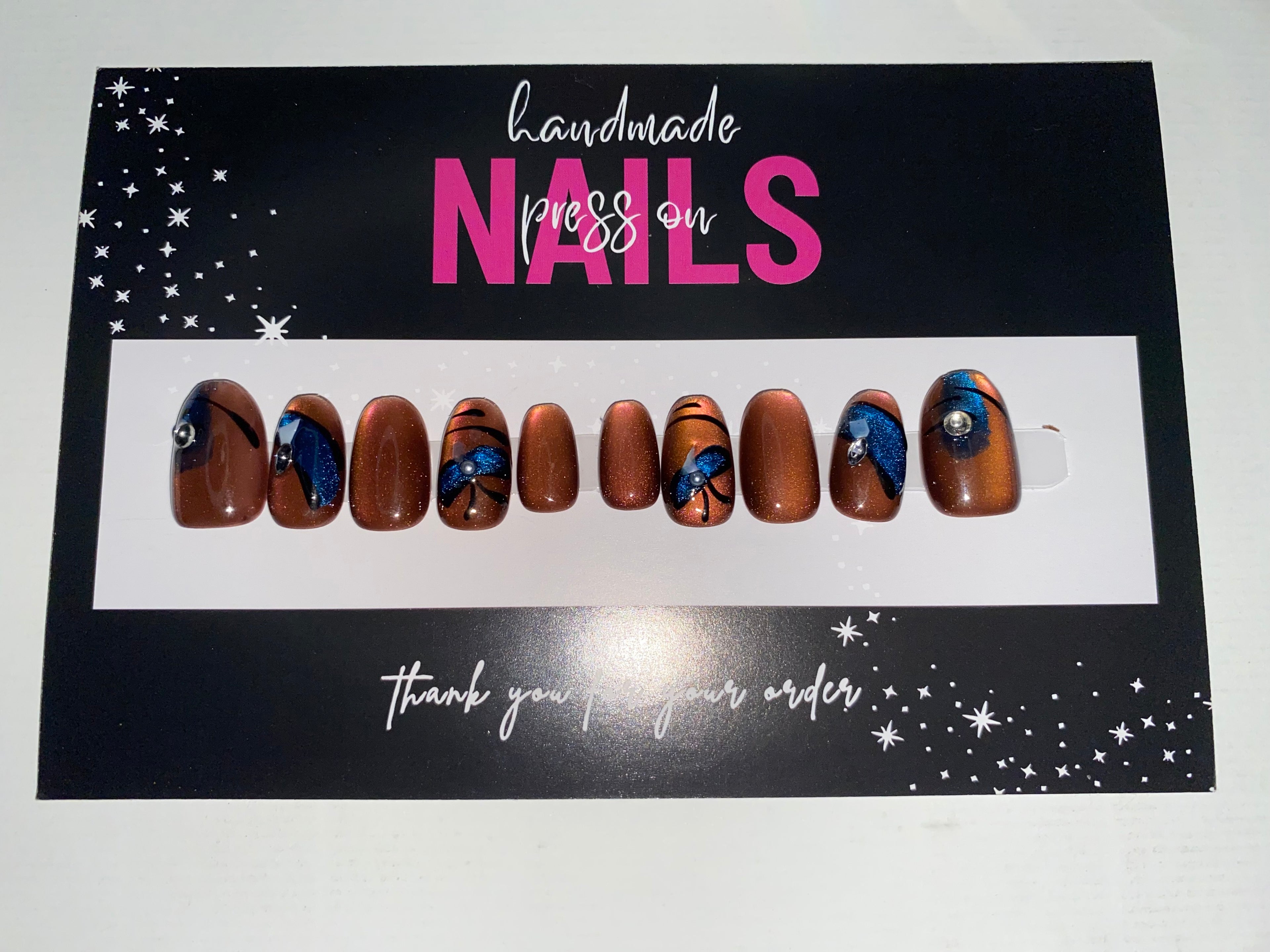Short Press-On Nails (Medium Size)