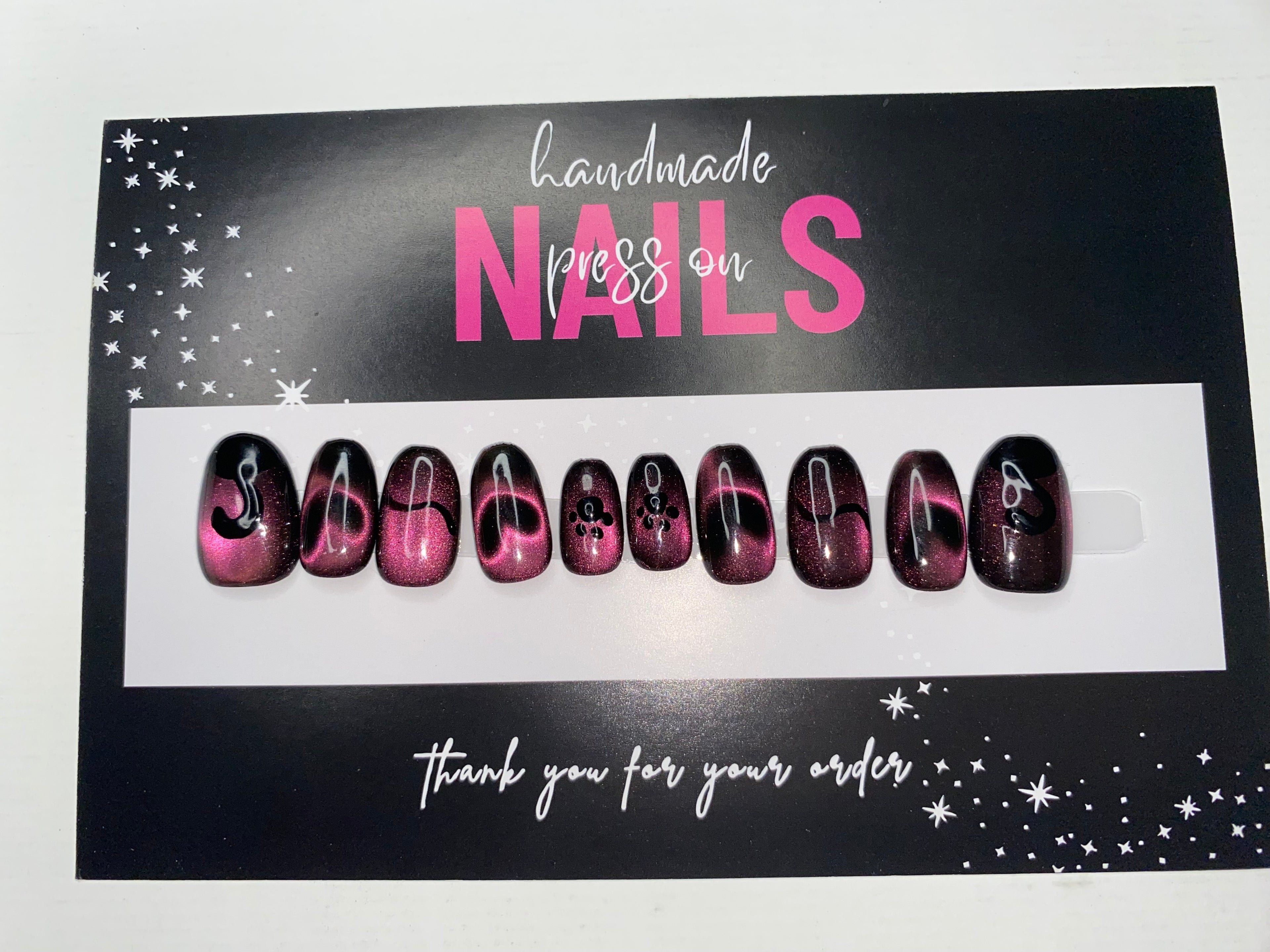 Short Press-On Nails (Medium Size)
