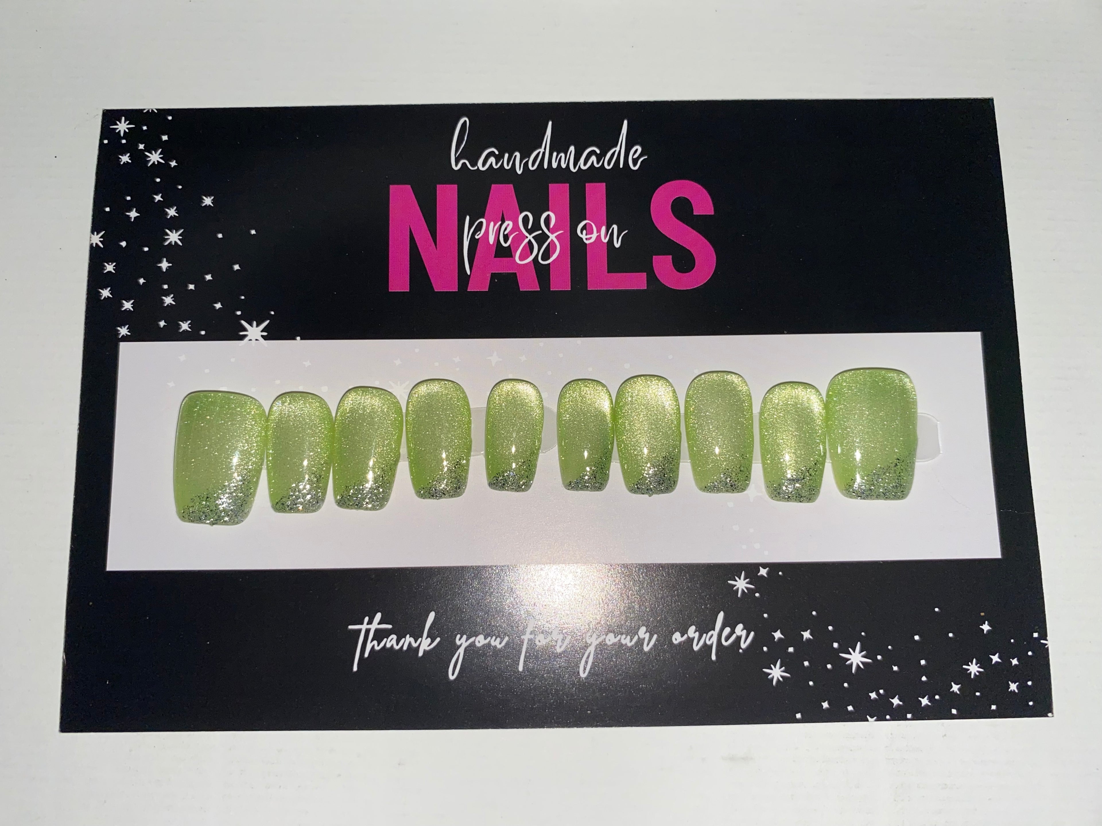 Short Press-On Nails (Medium Size)