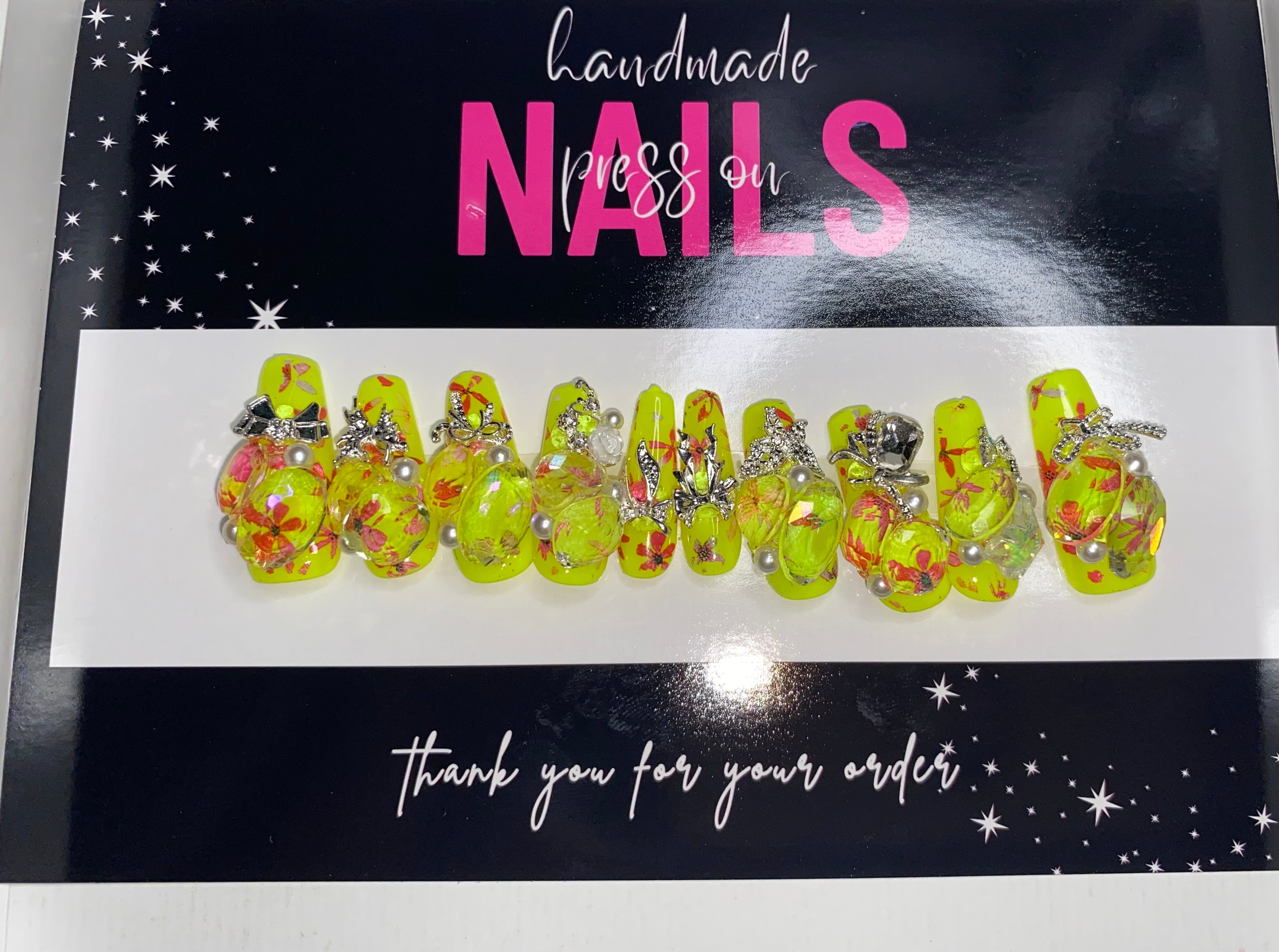 Size Large Press-On Nails (Large Size)