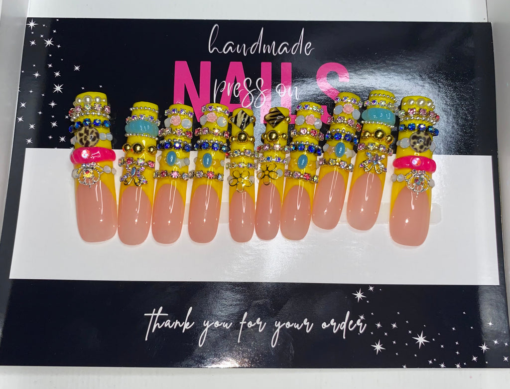 Size Large Press-On Nails (Large Size)