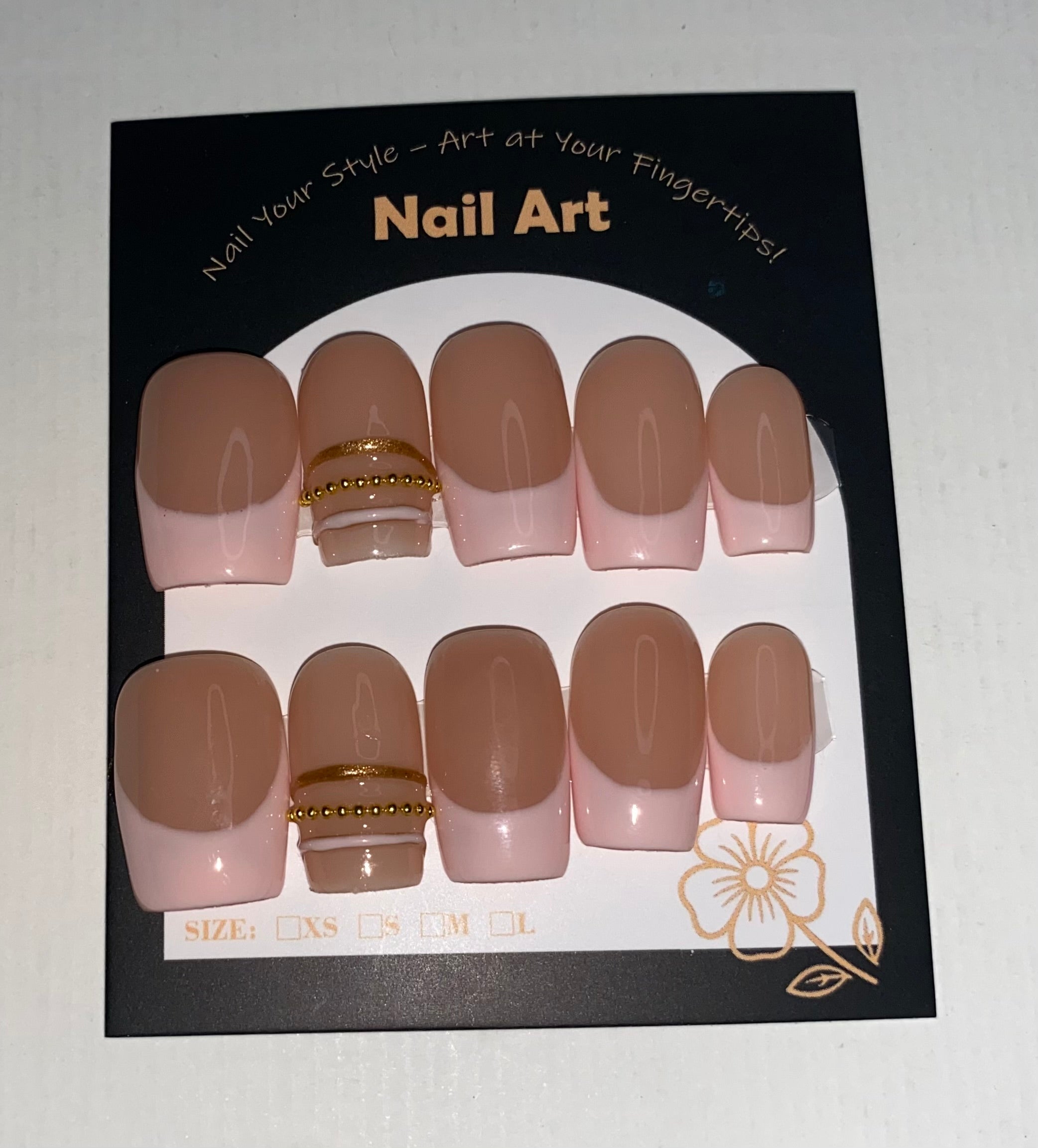 Size Large Press-On Nails (Large Size)