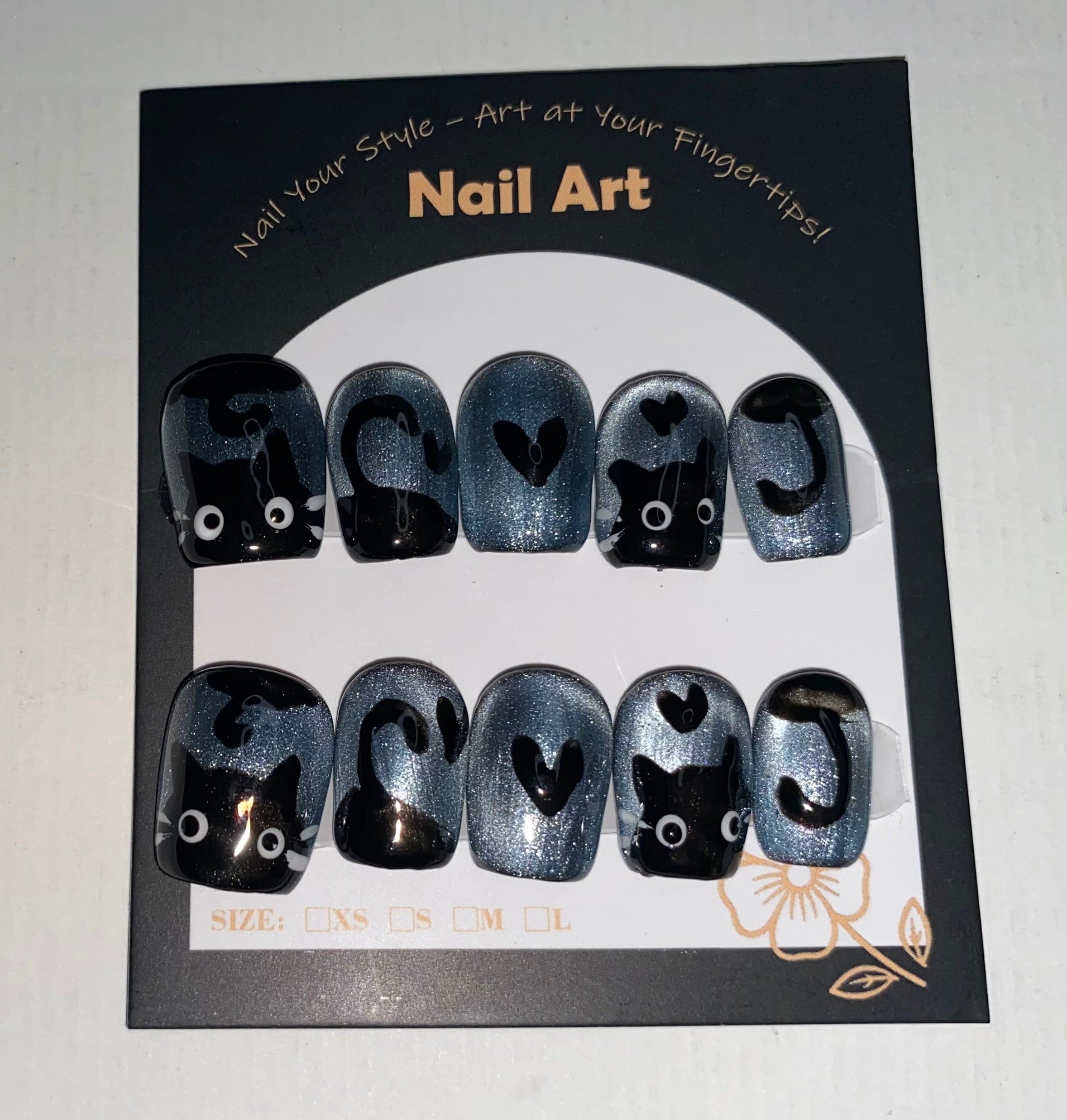 Size Large Press-On Nails (Large Size)