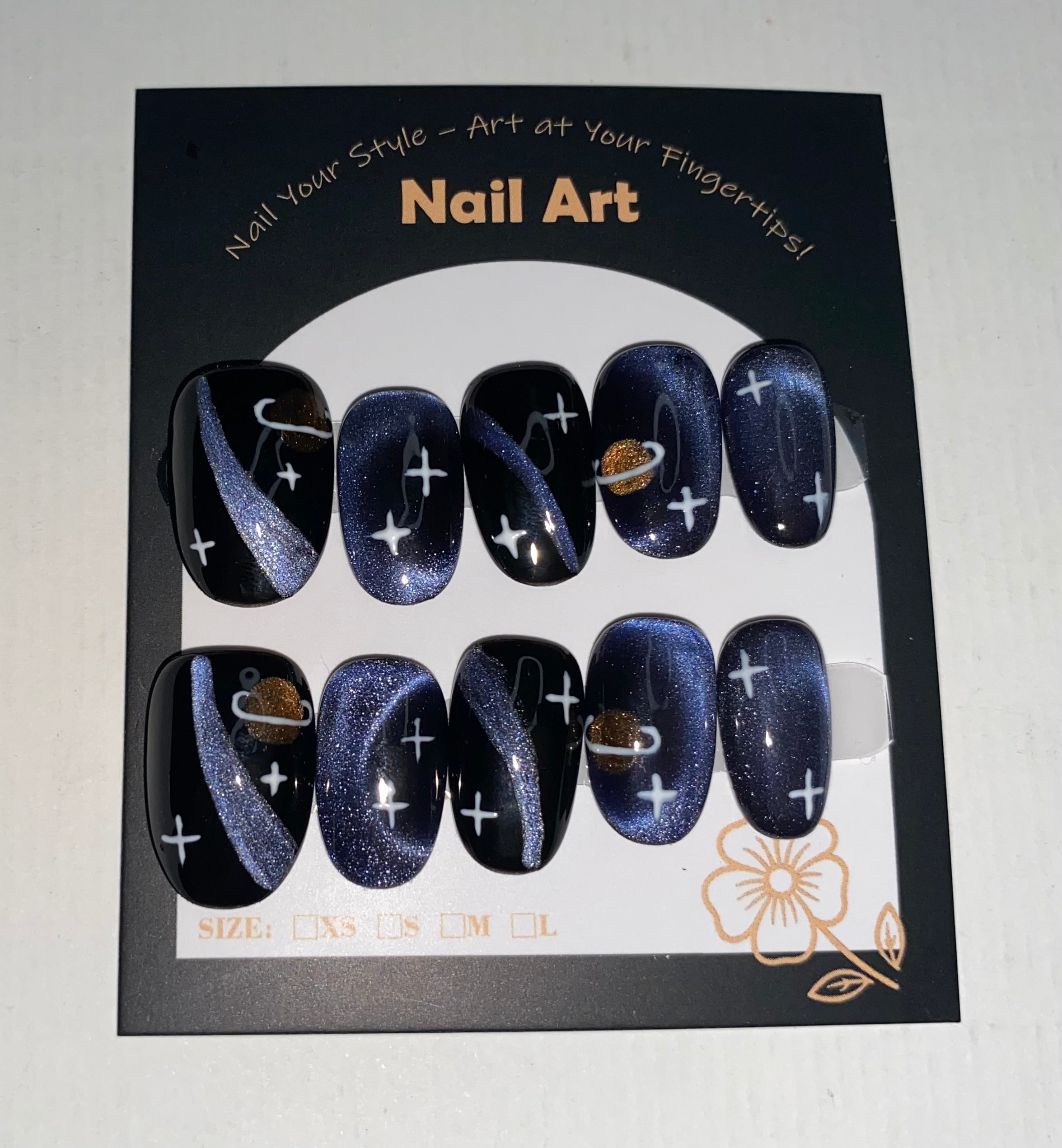 Size Large Press-On Nails (Large Size)