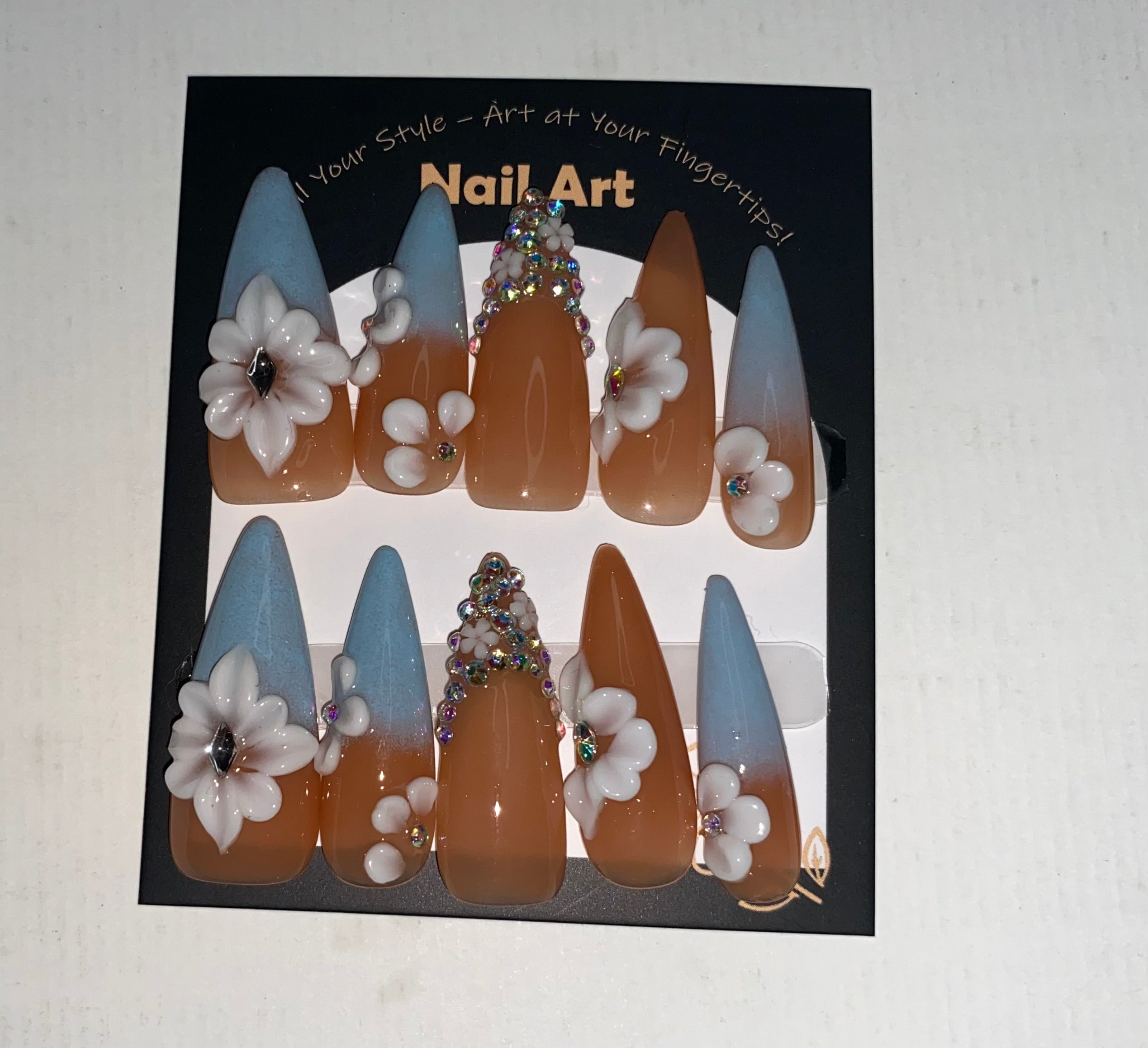 Size Large Press-On Nails (Large Size)