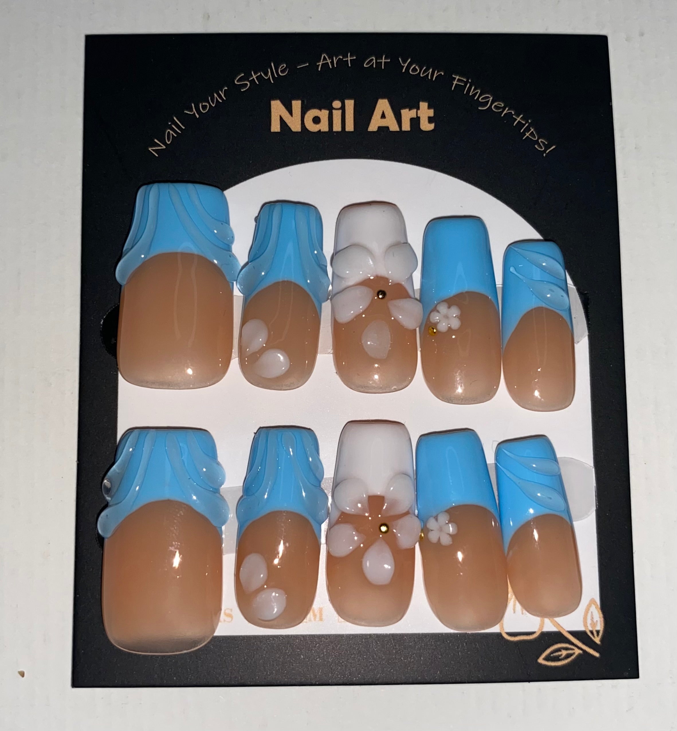 Size Large Press-On Nails (Large Size)