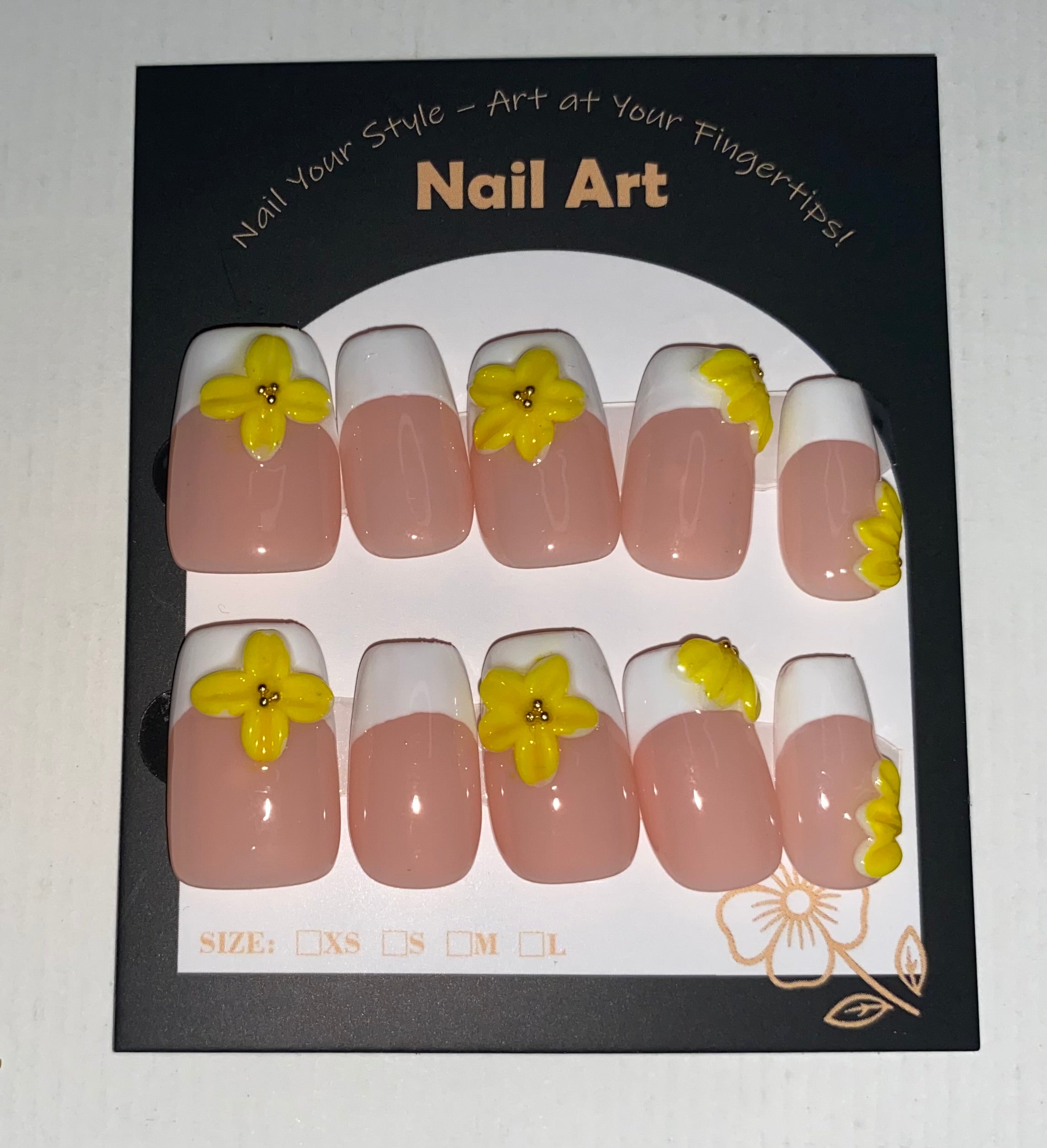 Size Large Press-On Nails (Large Size)