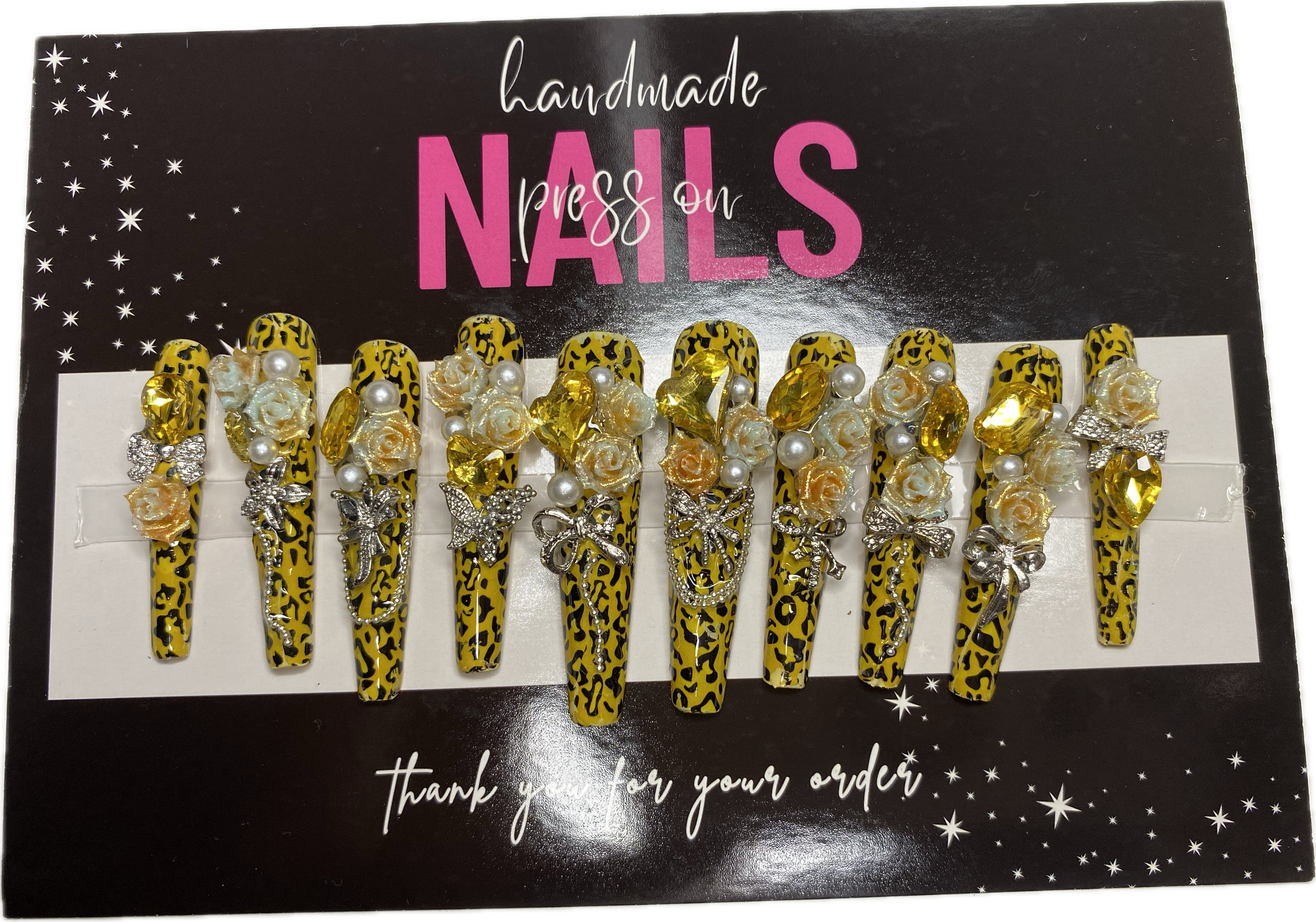 Long Press-On Nails (Medium Size)